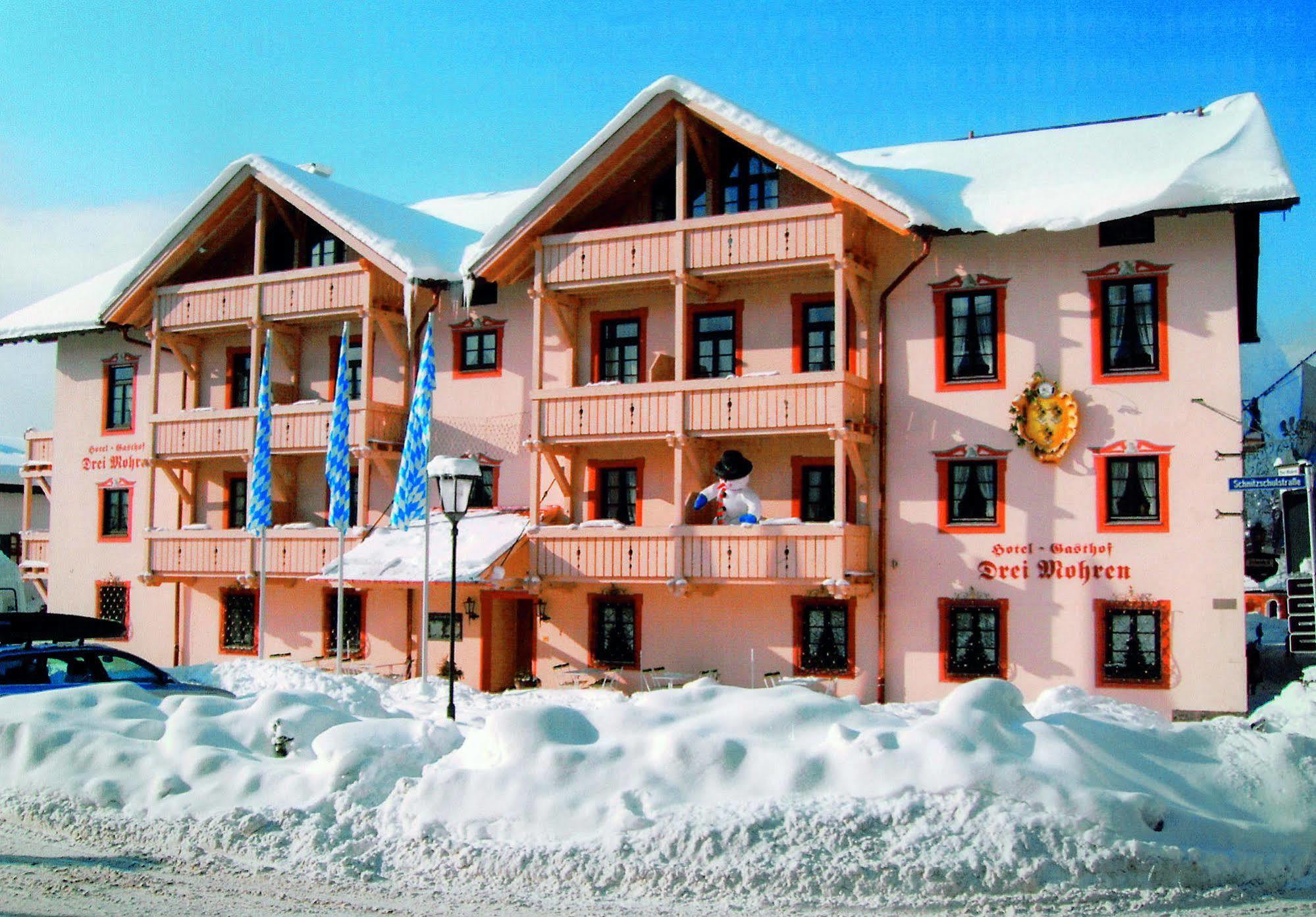 Hotel Drei Mohren Garmisch-Partenkirchen Bagian luar foto